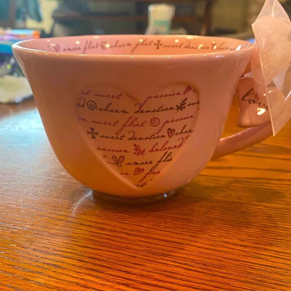 Vintage Starbucks Pink Coffee Mug